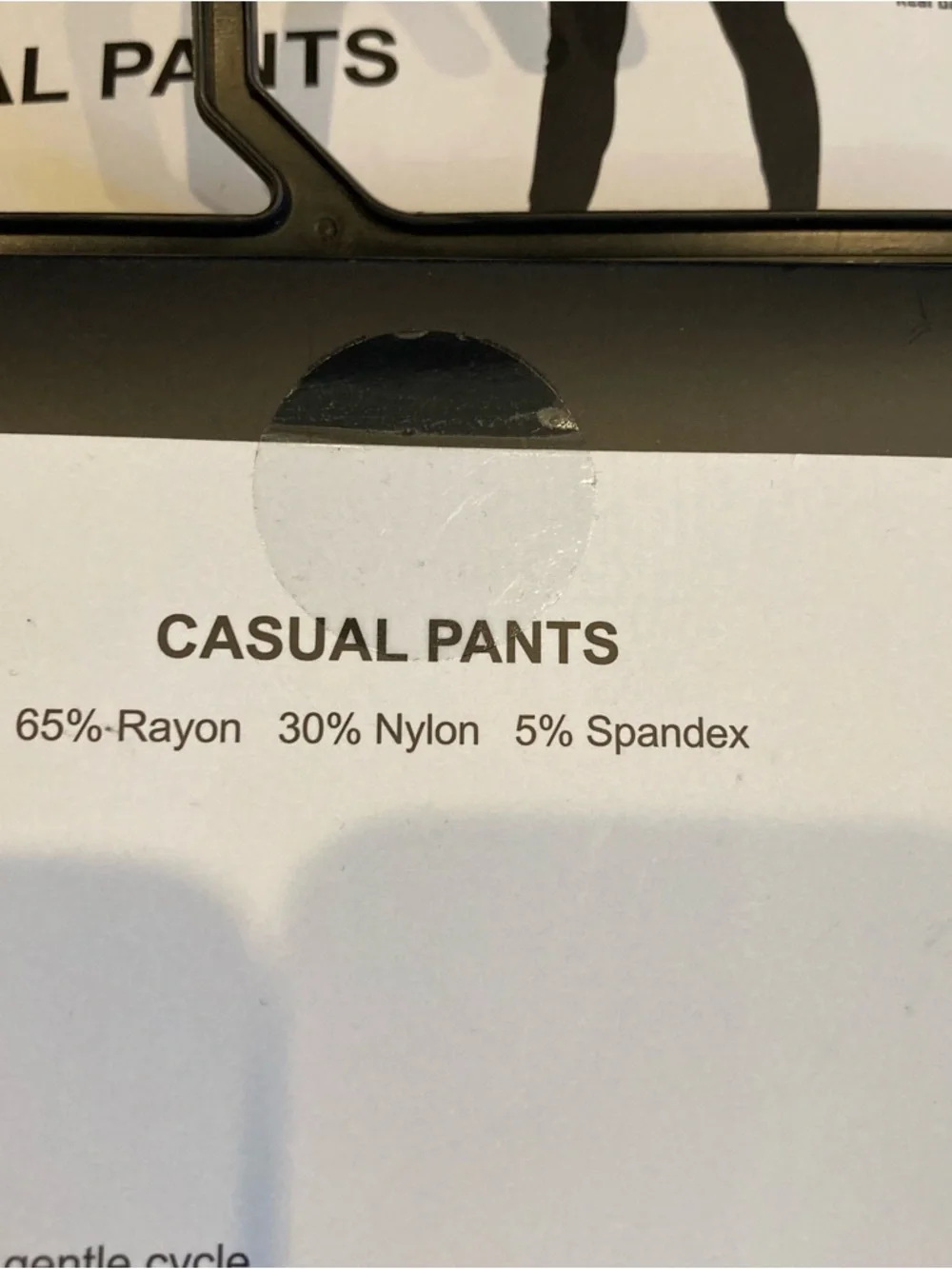 Lot of 4 Lildy Everyday Casual Pants L/XL Black Pull-On Stretch Pants  NEW - Picture 4 of 6